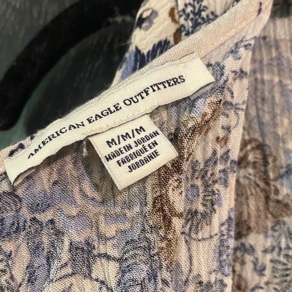 American Eagle Outfitters split sleeve mini dress size M - Picture 4 of 7